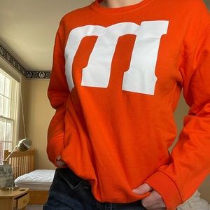 M&m shirt, for Halloween or carnival for a cool costume, size S, orange